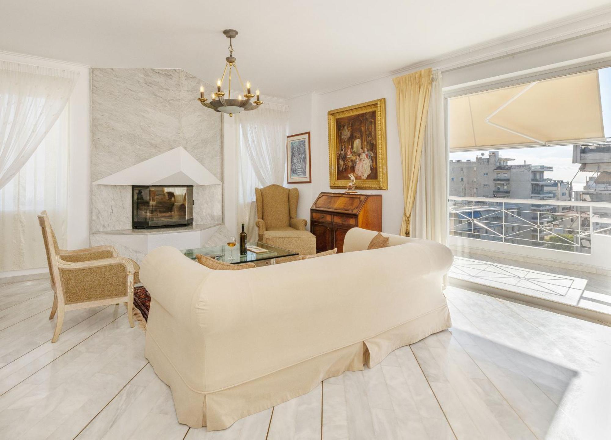 Nice Sea View Elegant Apartment Atina Dış mekan fotoğraf