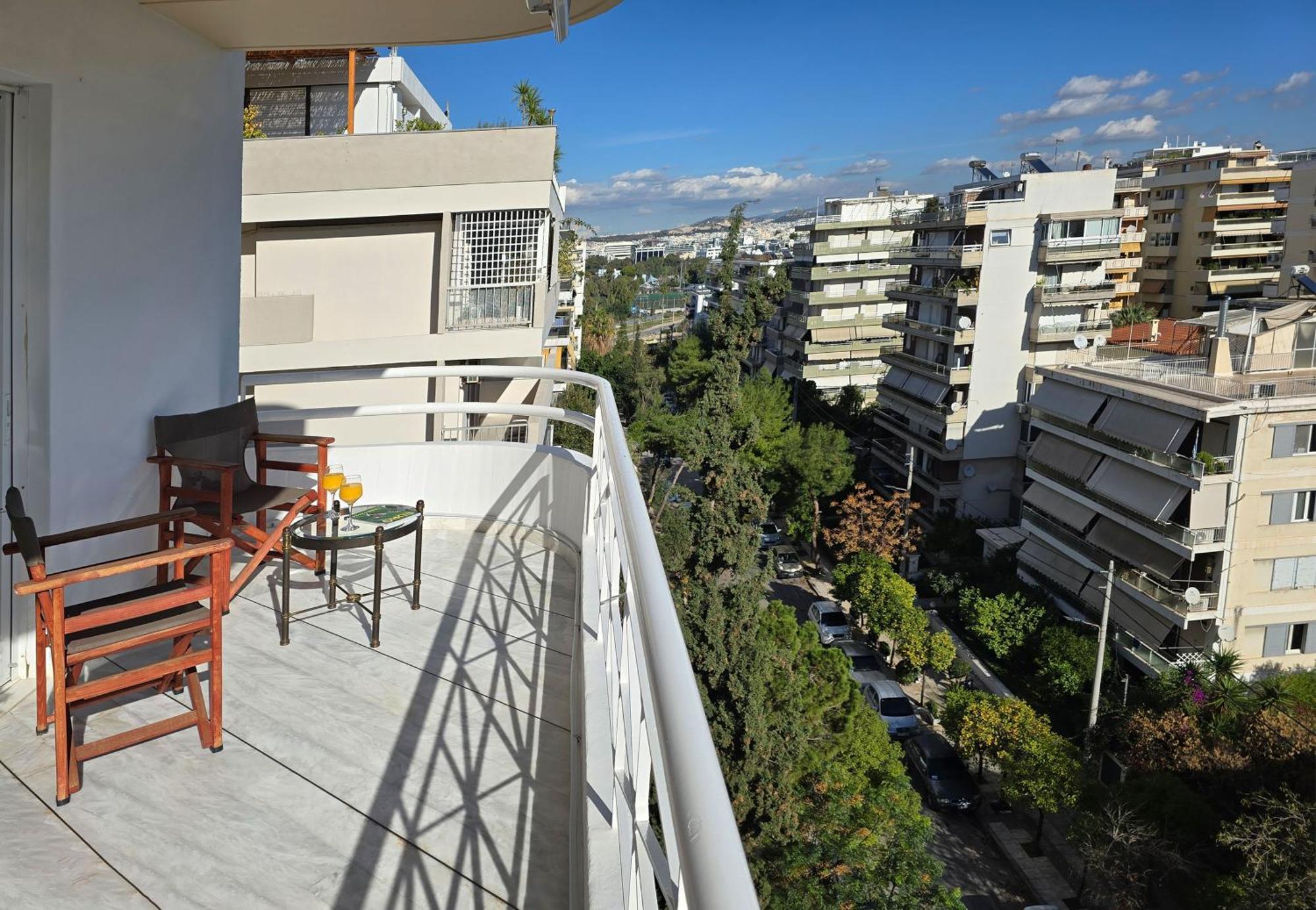 Nice Sea View Elegant Apartment Atina Dış mekan fotoğraf